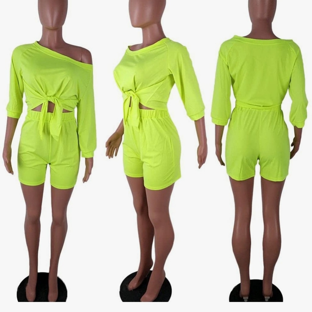 2pc short tracksuit